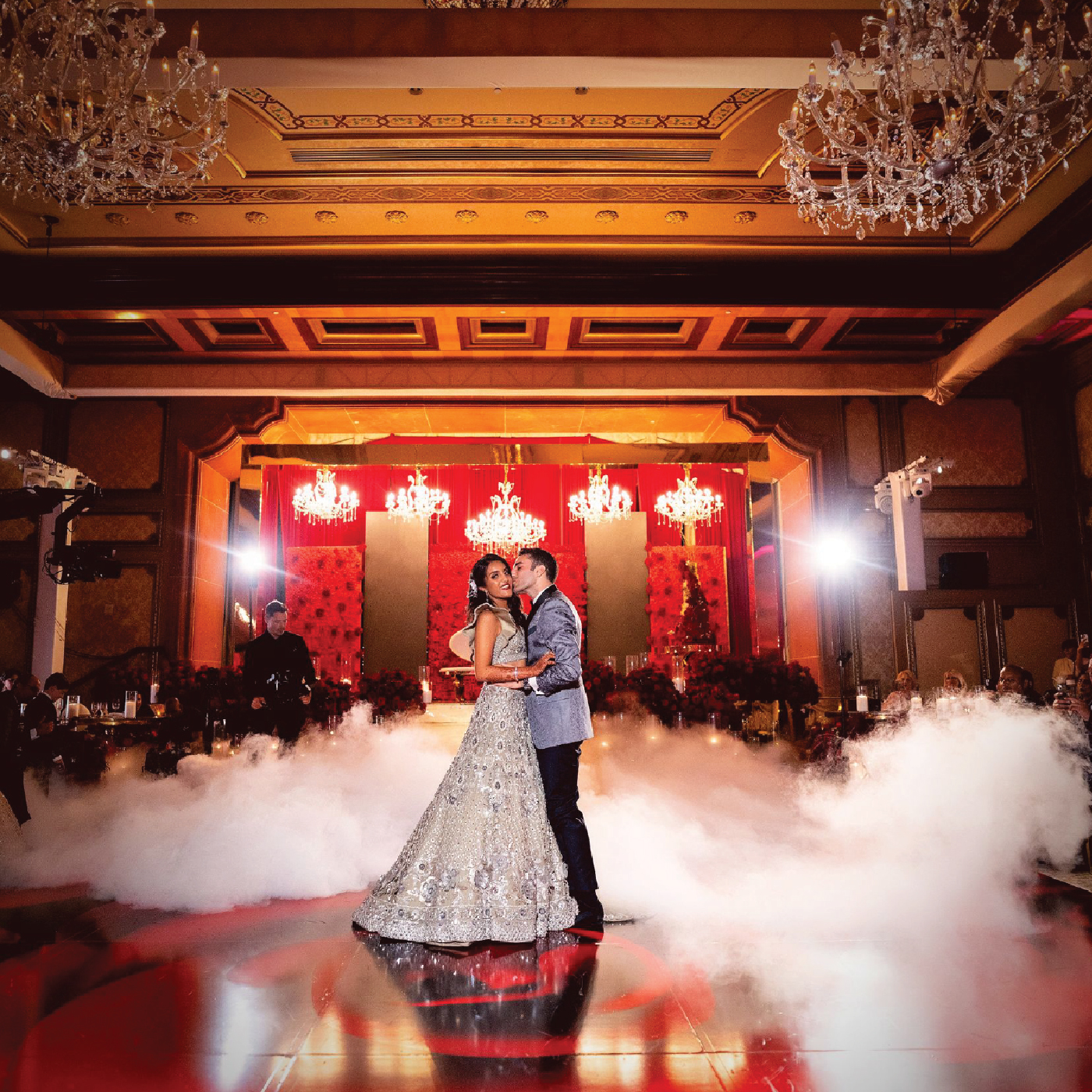 Bride groom entry